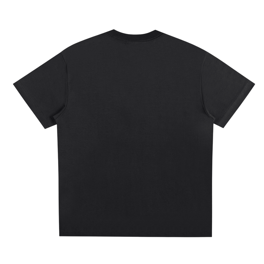 Black Tee W Logo