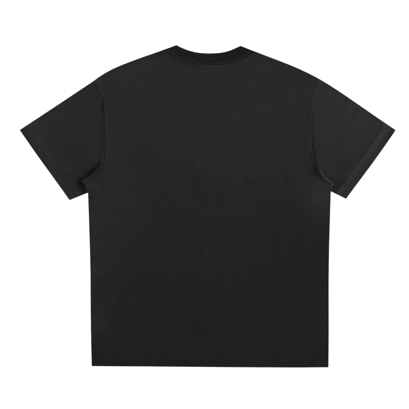 Black Tee W Logo