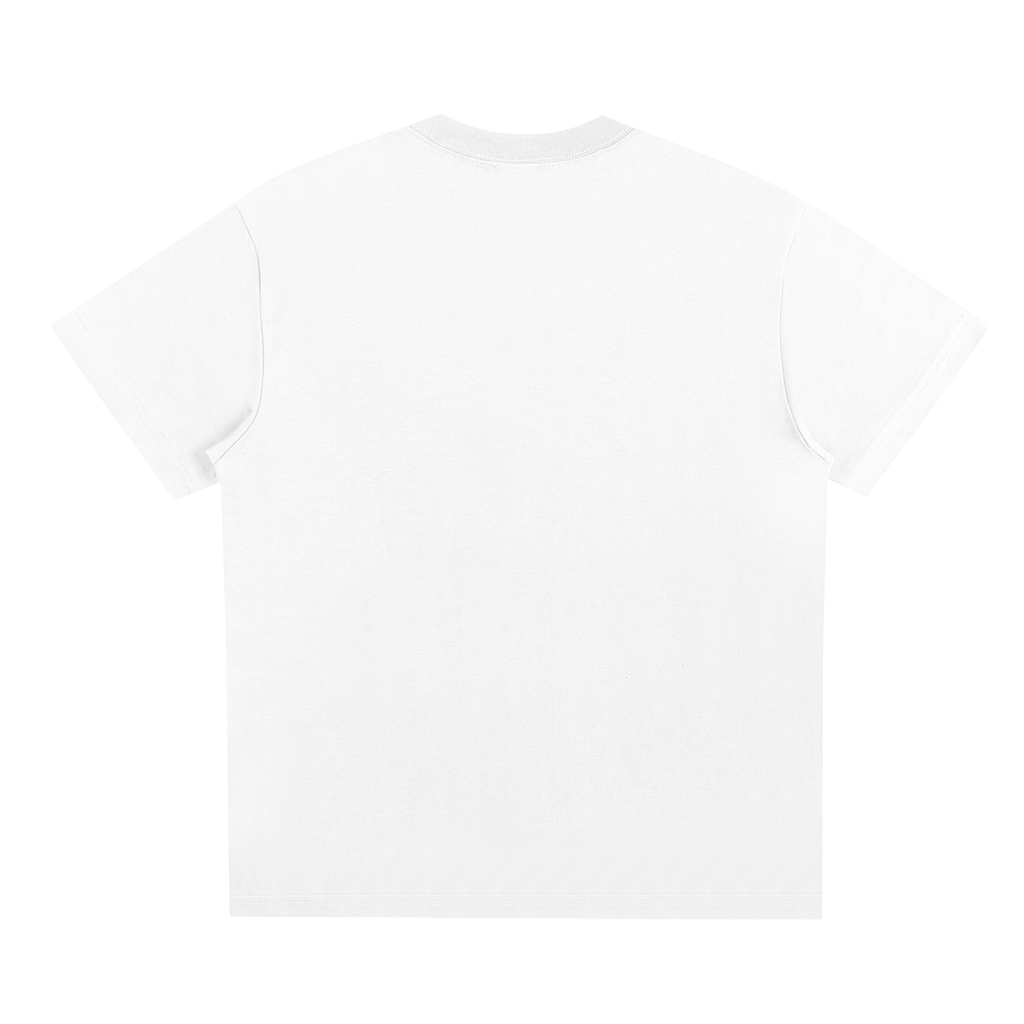 "Authentic" Spray Paint White Tee