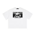 "Clear Vision With gods Provision" Boxy Sized Tee