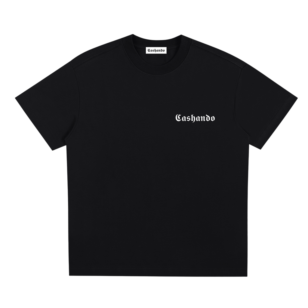 Black Tee W Logo