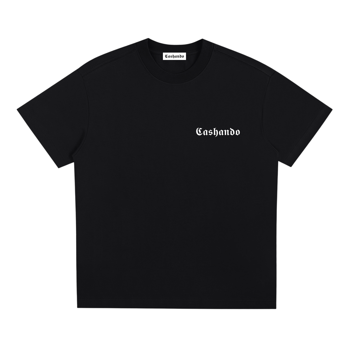 Black Tee W Logo