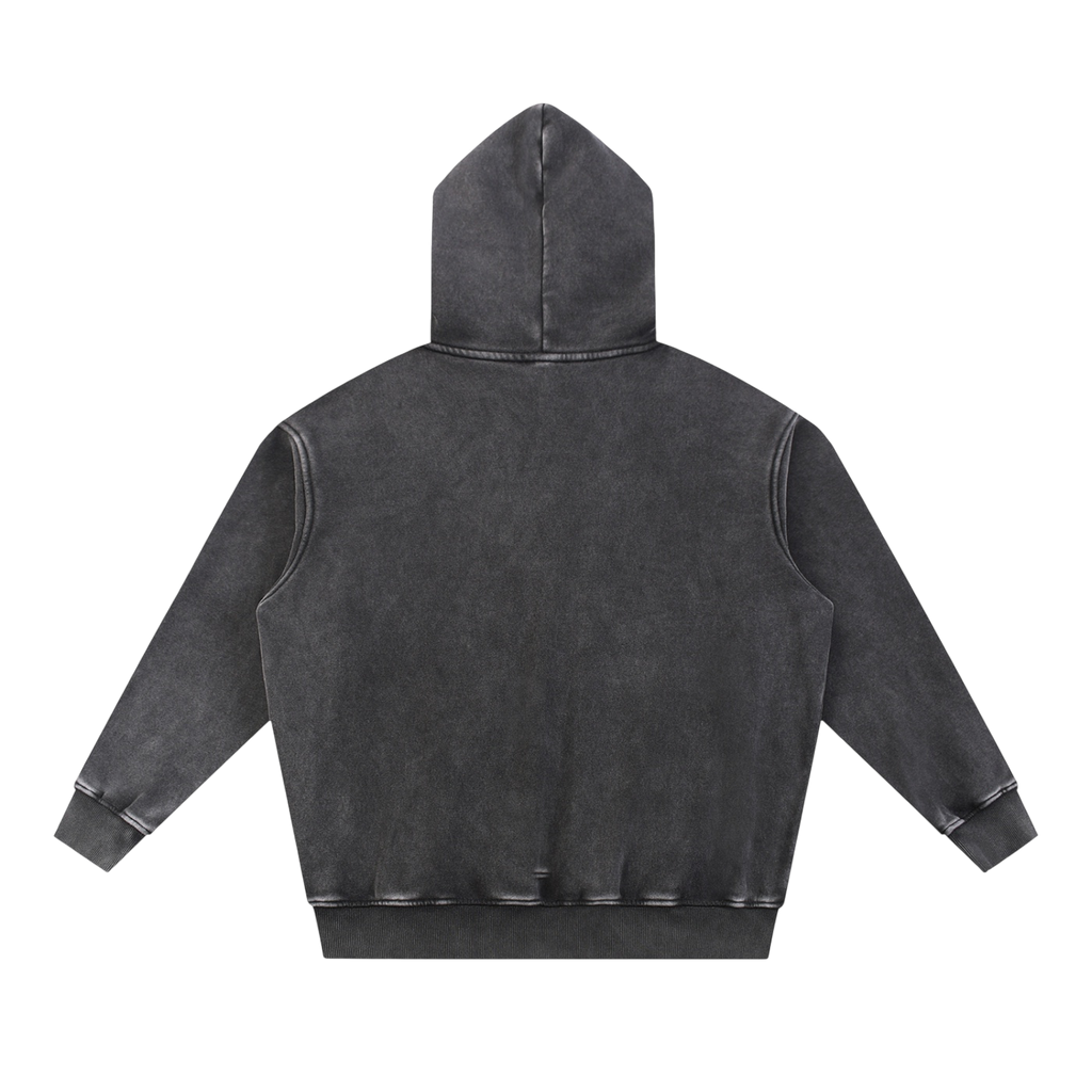 "Authentic Society" Snow Washed Hoodie