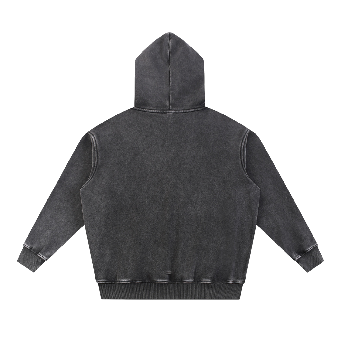 "Authentic Society" Snow Washed Hoodie