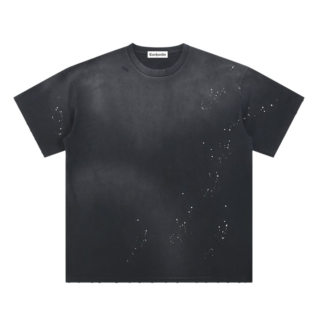 "Trust The Process" Plaint Splatter Tee
