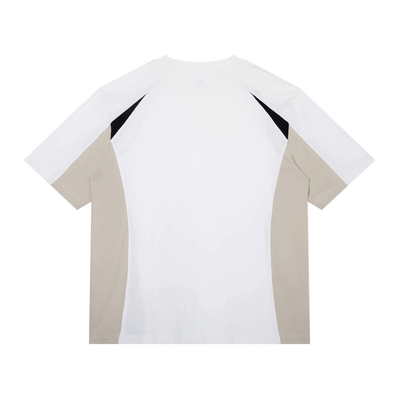 Beige/Black T-Shirt
