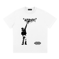 "Authentic" Spray Paint White Tee