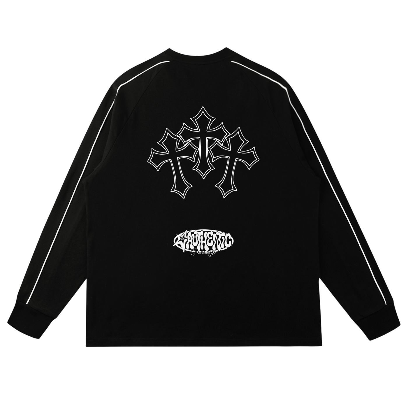 3Crosses Black & White Shirt