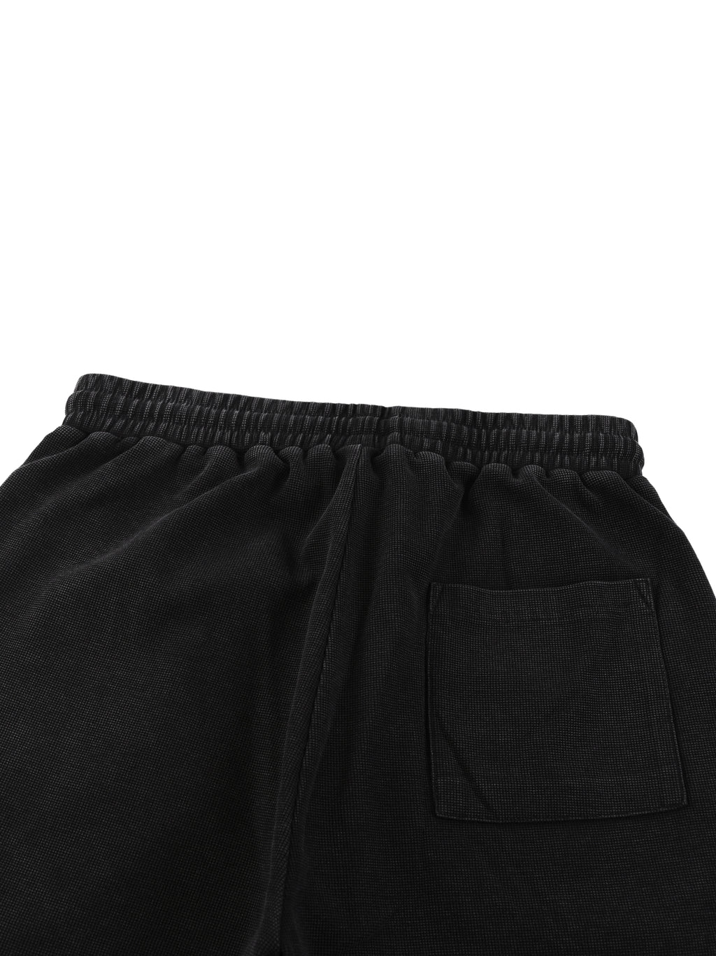 Waffle Knit "Authentic Society" Shorts
